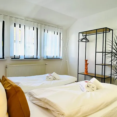 Apartmán Quartier Rothenfelde-12 Betten-parkplatz-waschmaschine-wlan *
