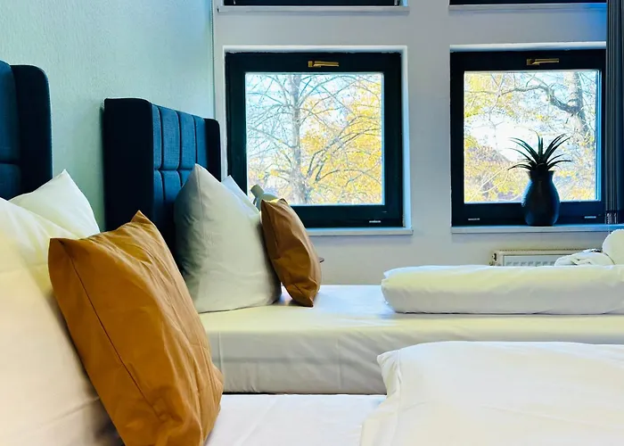 Apartman Quartier Rothenfelde-10 Betten-parkplatz-waschmaschine-wlan